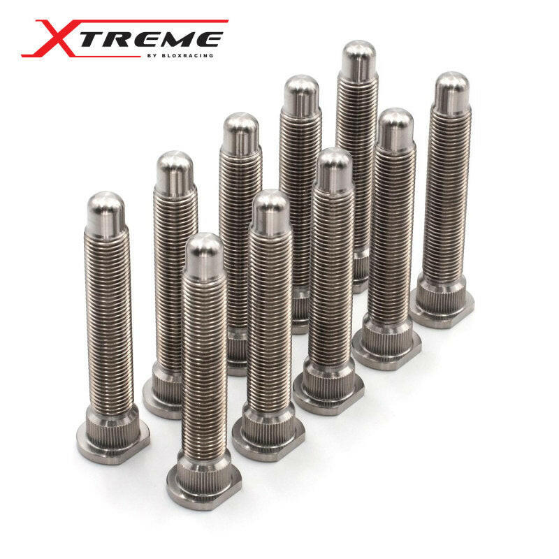 BLOX Racing Subaru Xtreme Titanium Wheel Studs 12 x 1.25mm - Set of 10 Wheel Studs BLOX Racing