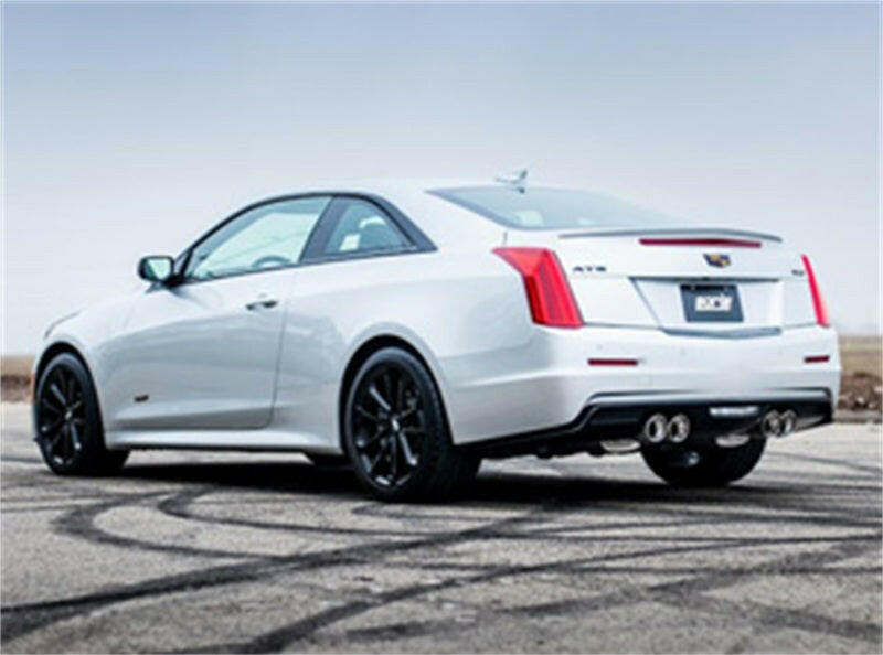 Borla 2016 Cadillac ATS-V 3.6L Twin Turbo Catback Exhaust 4in Tips Dual Split Rear Exit Catback Borla