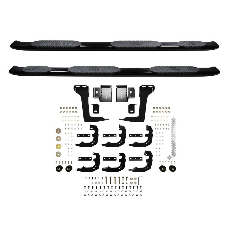 Westin 19-22 RAM 1500 CC 5ft7in. Bed (Excl. Classic) PRO TRAXX 5 W2W Oval Nerf Step Bars - Black Nerf Bars Westin