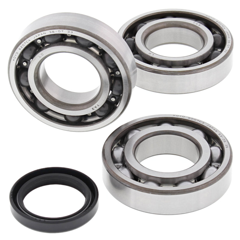 All Balls Racing 12-14 Polaris Hawkeye 400 HO 2x4 Crank Shaft Bearing Kit Bearings All Balls Racing