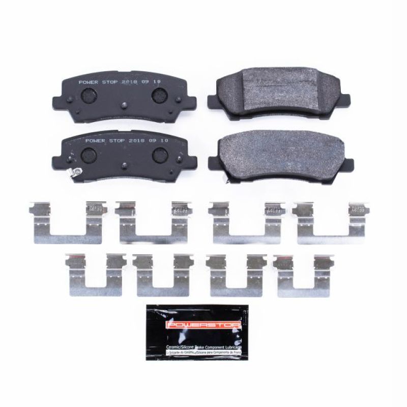 Power Stop 15-19 Ford Mustang Rear Track Day Brake Pads Brake Pads - Racing PowerStop