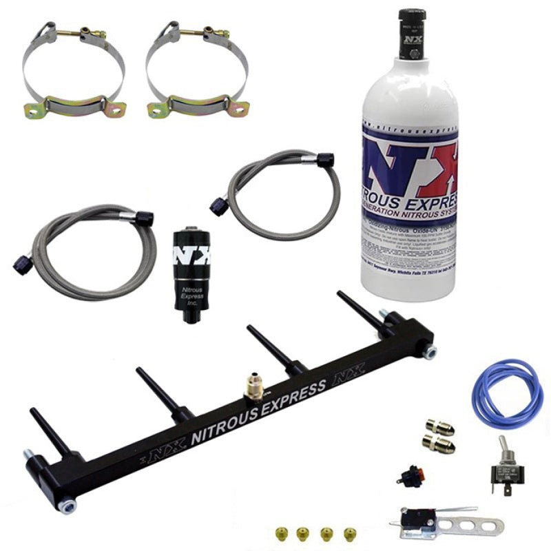 Nitrous Express Billet Spray Bar Nitrous Kit for ZX-14 Nitrous Systems Nitrous Express