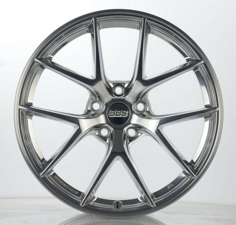 BBS CI-R 20x11.5 5x120 ET52 Ceramic Polished Rim Protector Wheel -82mm PFS/Clip Required Wheels - Cast BBS