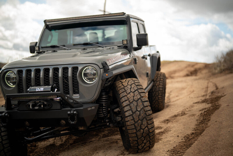 DV8 Offroad 20-25 Jeep Gladiator JT Armor Fender Flares Fenders DV8 Offroad