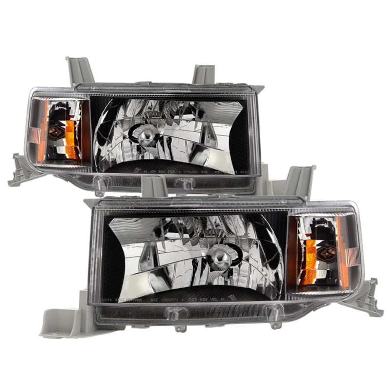 xTune Scion xB 04-06 OEM Style Headlights - Black HD-JH-SXB04-AM-BK Headlights SPYDER