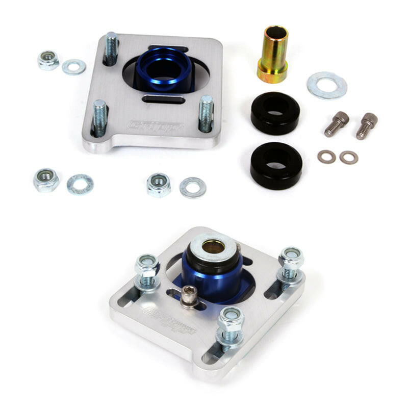BBK 94-04 Mustang Caster Camber Plate Kit - Silver Anodized Finish Shock Mounts & Camber Plates BBK