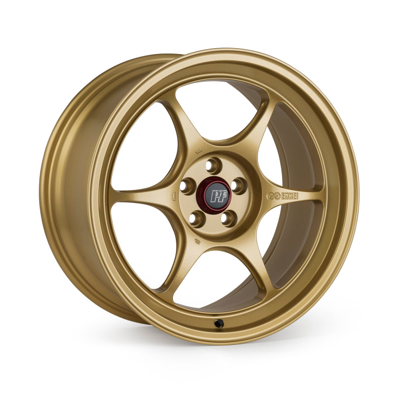 Enkei PF06 17x9 / +35 ET / 5x100 BP - Gold Wheels - Cast Enkei