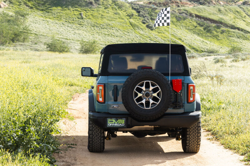 DV8 Offroad 2021-2025 Ford Bronco Tailgate Reinforcement Molle Panel Exterior Trim DV8 Offroad