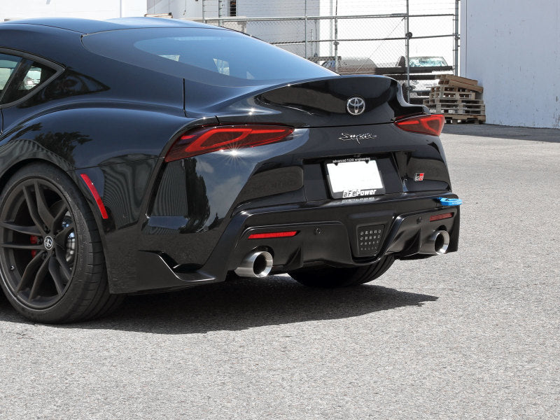 aFe Control Rear Tow Hook Blue 20-21 Toyota GR Supra (A90) Other Body Components aFe