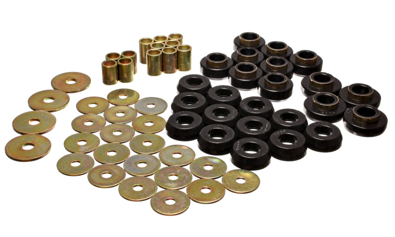 Energy Suspension Buick Riviera Body Mounts - Black Bushing Kits Energy Suspension