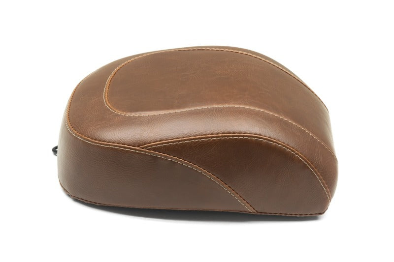 Mustang 18-21 Harley Breakout Wide Tripper Passenger Seat - Brown Passenger Motorcycle Seats Mustang Motorcycle