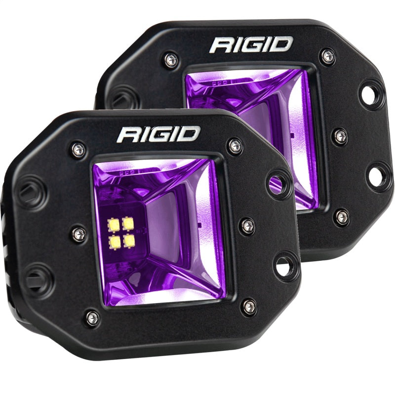 Rigid Industries Radiance+ Scene RGBW Flush Mount - Pair Light Bars & Cubes Rigid Industries