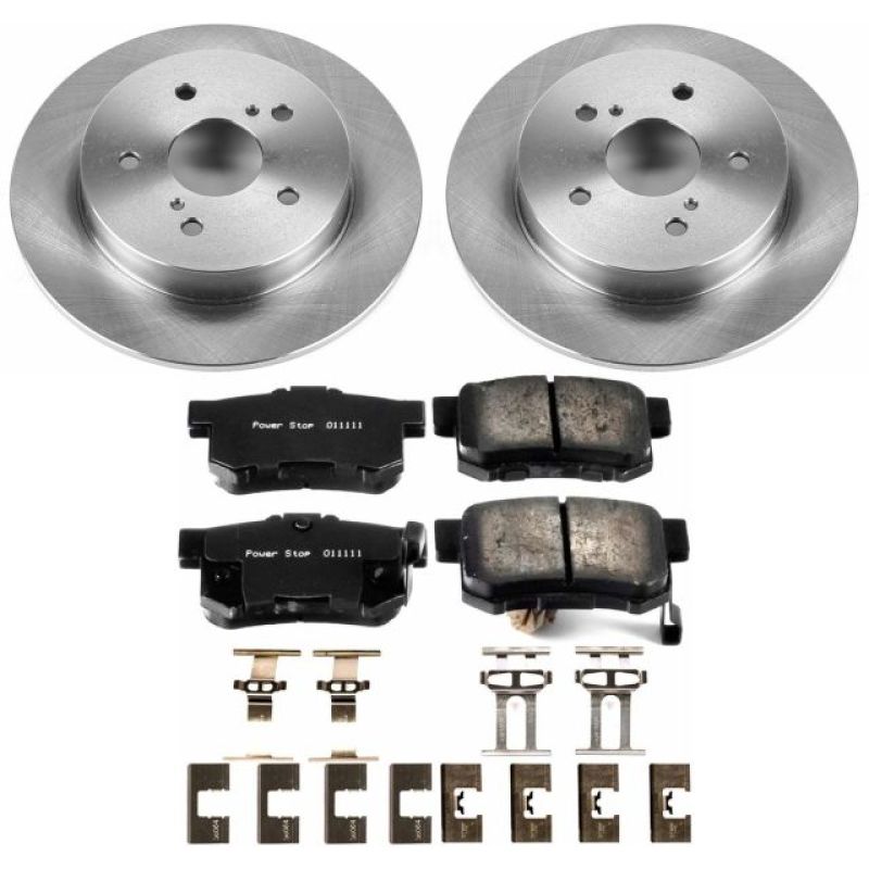 Power Stop 07-13 Suzuki SX4 Rear Autospecialty Brake Kit Brake Kits - OE PowerStop