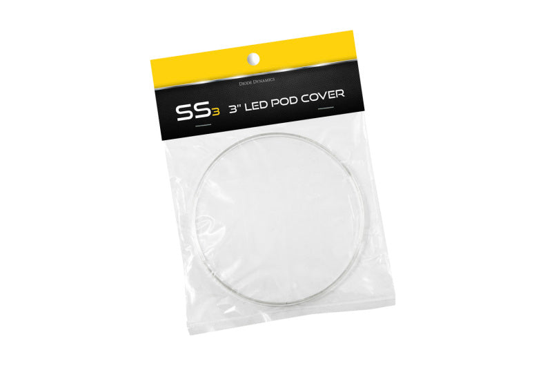 Diode Dynamics SS3 LED Pod Cover Round - Clear Light Accessories and Wiring Diode Dynamics