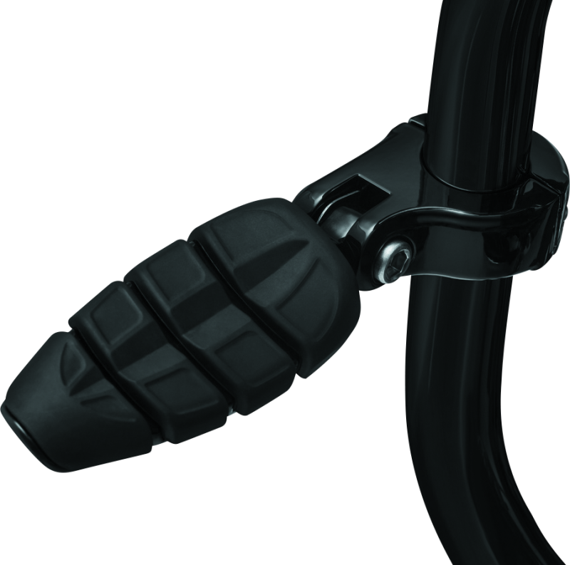 Kuryakyn Brute Highway Peg Mount Black Footpegs Kuryakyn