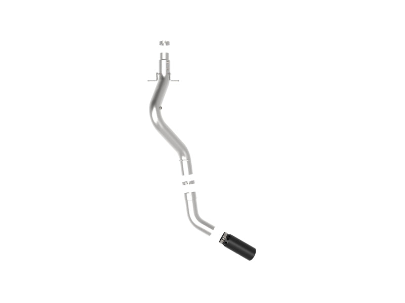 aFe Large Bore-HD 5 IN 409 SS DPF-Back Exhaust System w/Black Tip 20-21 GM Truck V8-6.6L DPF Back aFe
