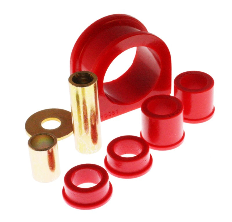 Energy Suspension 95-04 Toyota Pickup 4WD / 96-02 4Runner Front Rack and Pinion Bushing Set - Red Bushing Kits Energy Suspension