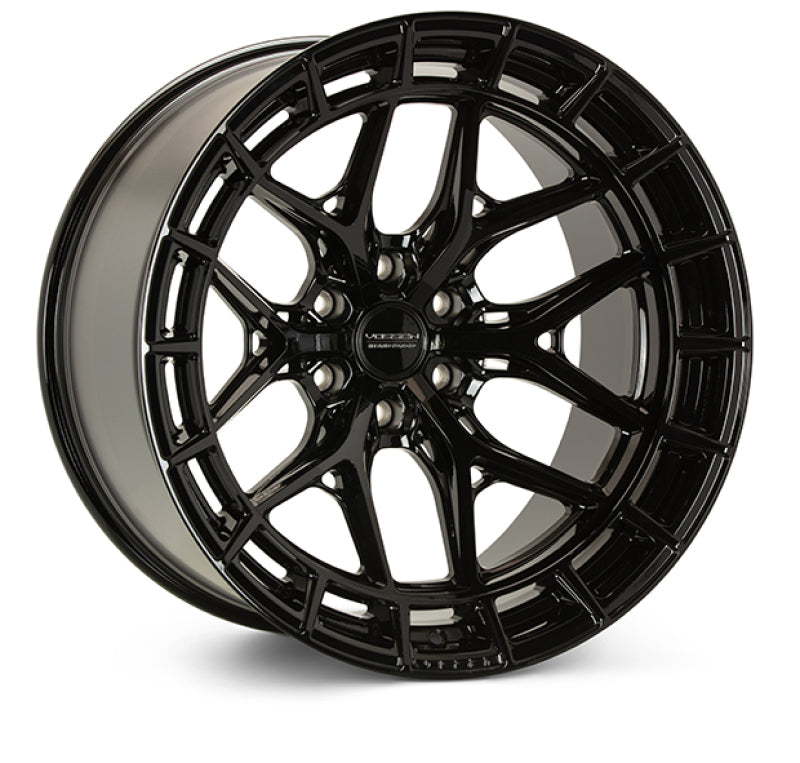 Vossen HFX-1 22x10.5 / 5x112 / ET25 / Deep / 66.5 CB - Gloss Black Wheel Wheels - Forged Vossen