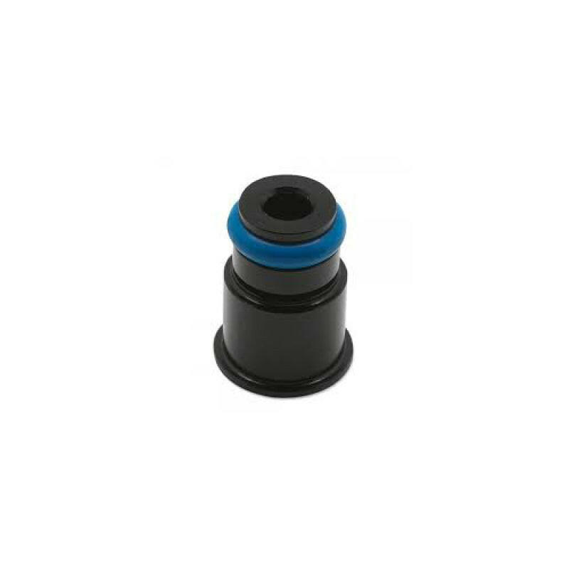 BLOX Racing 14mm Adapter Top (1/2in) w/Viton O-Ring & Retaining Clip (Single) Fuel Injectors - Single BLOX Racing