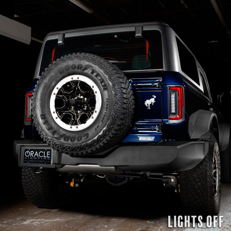 Oracle Lighting 21-22 Ford Bronco Flush Style LED Taillights Tail Lights ORACLE Lighting