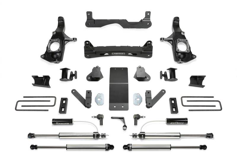 Fabtech 11-19 GM 2500HD 2WD/4WD 4in Basic Sys w/Dlss Resi Shks Lift Kits Fabtech