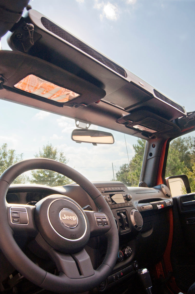 Rugged Ridge Overhead Storage Console 87-18 Jeep Wrangler Dash & Interior Trim Rugged Ridge