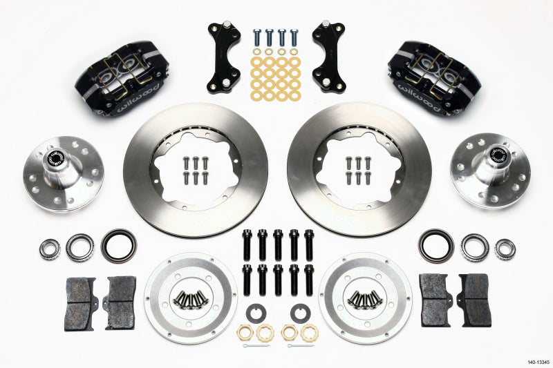 Wilwood Dynapro Dust-Boot Front Kit 11.00in WWE ProSpindle Big Brake Kits Wilwood