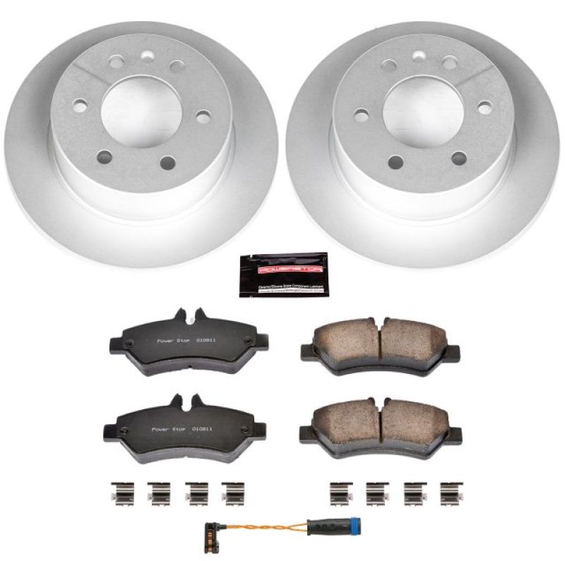 Power Stop 07-09 Dodge Sprinter 3500 Rear Z23 Evolution Sport Coated Brake Kit Brake Kits - Performance D&S PowerStop