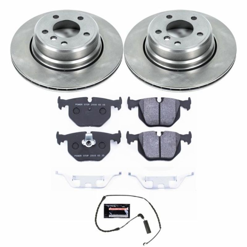 Power Stop 02-06 BMW X5 Rear Track Day SPEC Brake Kit Brake Kits - Performance Blank PowerStop