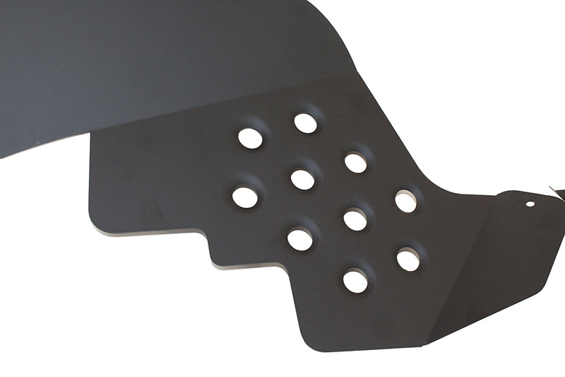 Fishbone Offroad 07-18 Jeep JK Wrangler Front/Rear Inner Fenders -Aluminum - Blk Pwdrcoat (Set Of 4) Fenders Fishbone Offroad