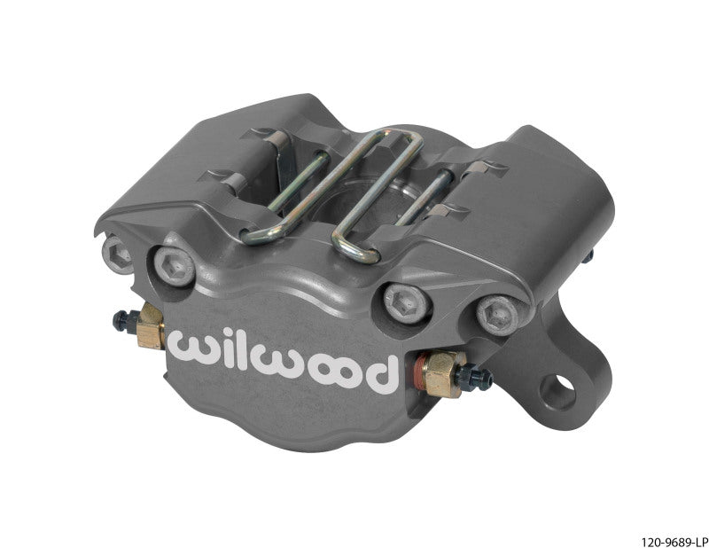 Wilwood Caliper-Dynapro Single 3.75in Mount 1.75in Pistons .19in Disc Long Piston Brake Calipers - Perf Wilwood