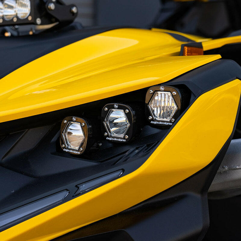 Baja Designs 2024+ Can-Am Maverick R S1 Headlight Kit Light Bars & Cubes Baja Designs