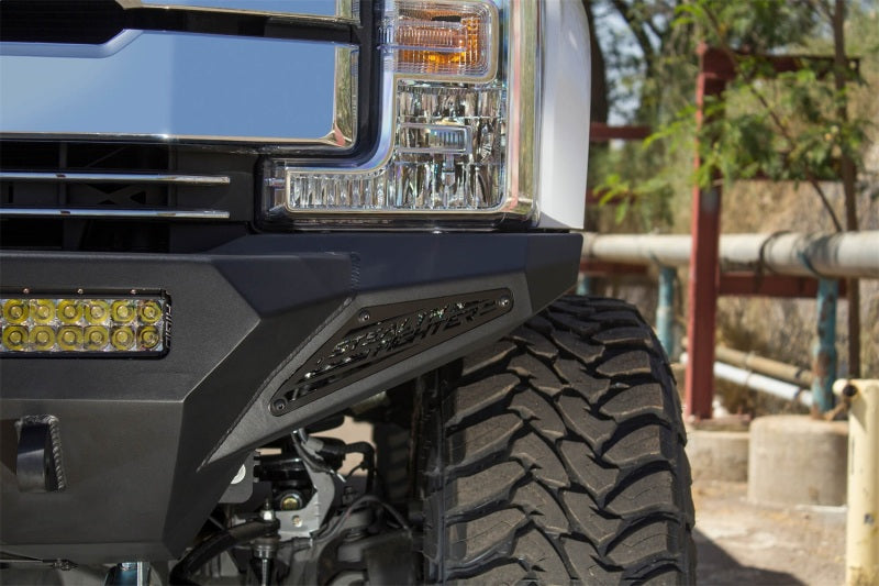 Addictive Desert Designs 17-18 Ford F-250 Super Duty Stealth Fighter Front Bumper w/ Winch Mounts Bumpers - Steel Addictive Desert Designs