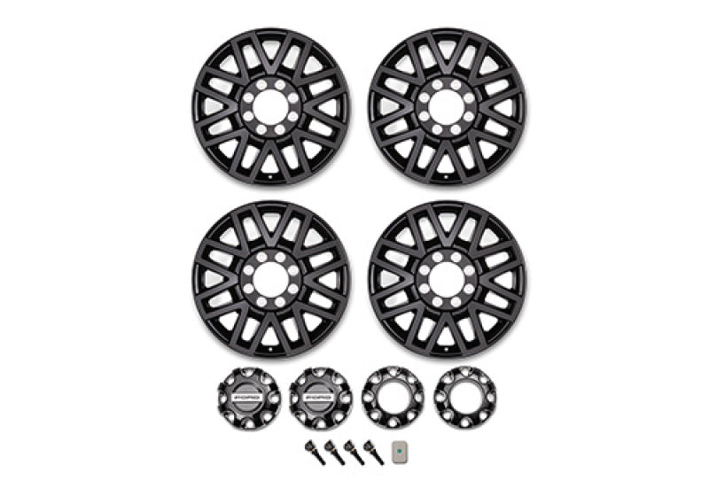 Ford Racing 23-24 Super Duty 20x8in Premium Black Painted Aluminum Wheel Wheels - Cast Ford Racing