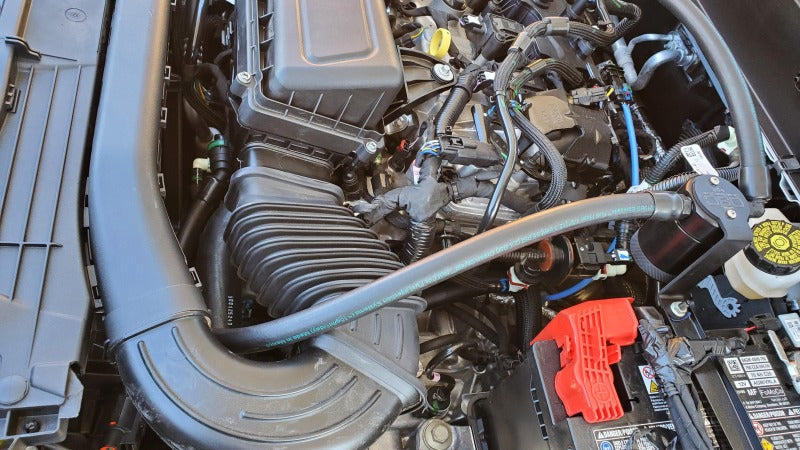 J&L 2025 Ford Bronco Sport/ 23-25 Ford Escape Oil Separator 3.0 PCV Side - Black Anodized Oil Separators J&L