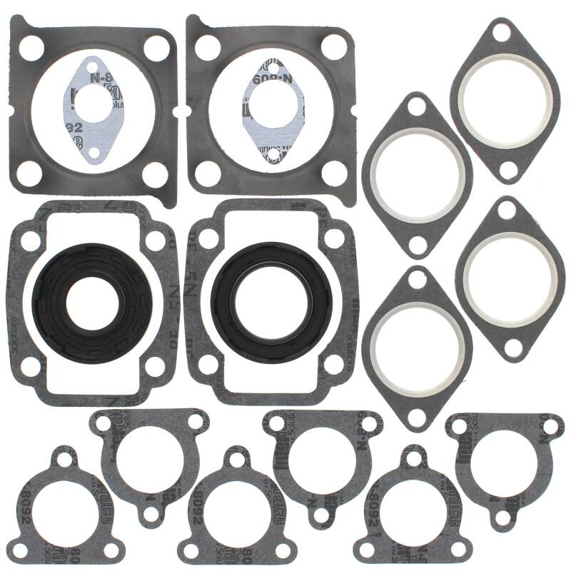 Vertex Gaskets 02-03 Arctic Cat Z 440 Sno-Pro Complete Gasket Kit w/ Oil Seals Engine Hardware Vertex Pistons