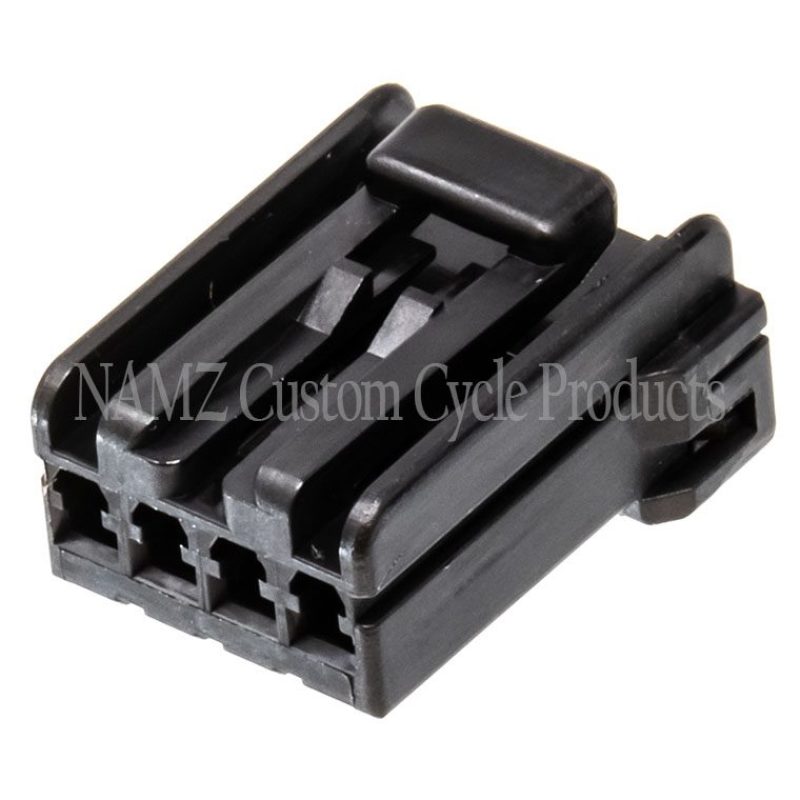 NAMZ AMP Multilock 4-Position Female Plug Housing (HD 73154-96BK) Wiring Connectors NAMZ