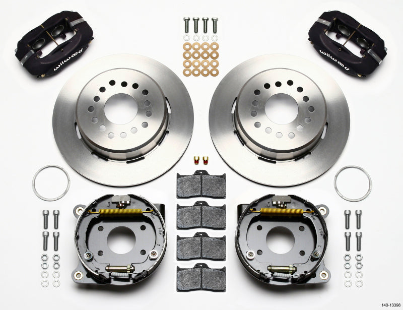 Wilwood Forged Dynalite P/S Park Brake Kit AMC 71-74 2.60in Offset Big Brake Kits Wilwood