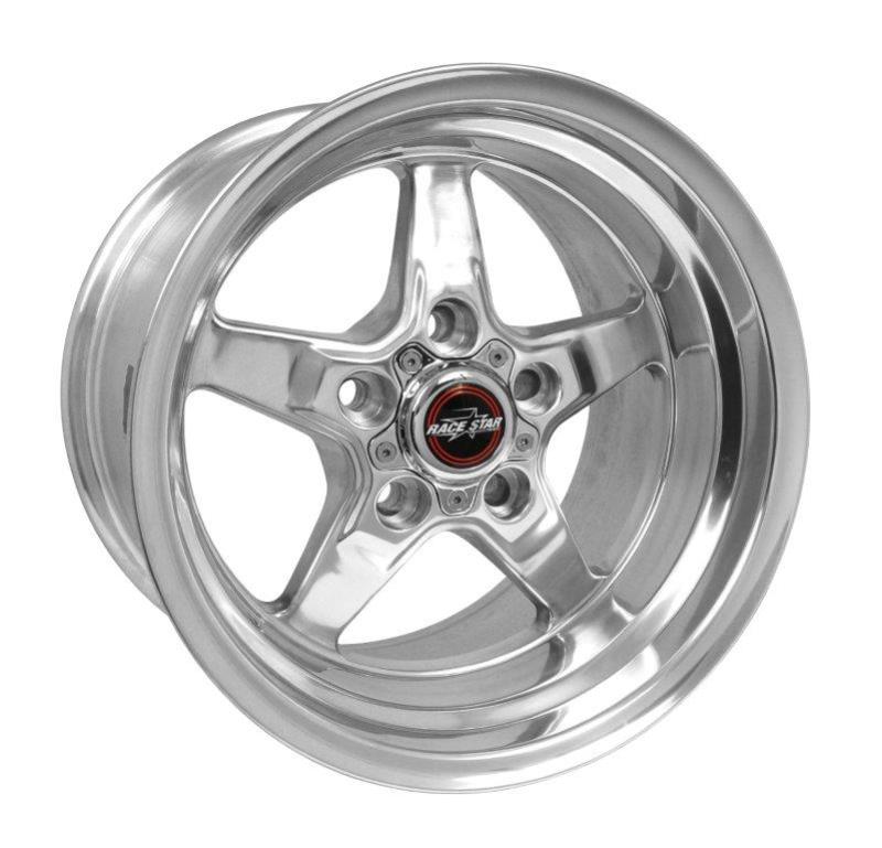Race Star 92 Drag Star 15x10.00 5x115bc 6.25bs Direct Drill Polished Wheel Wheels - Cast Race Star