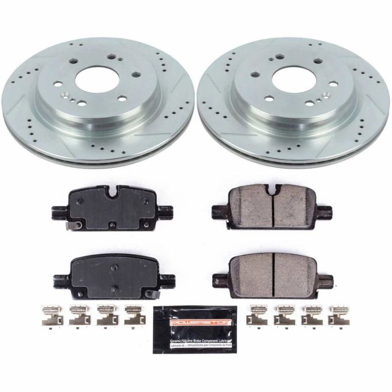 Power Stop 2019 GM 1500 Rear Z23 Evolution Sport Brake Kit Brake Kits - Performance D&S PowerStop