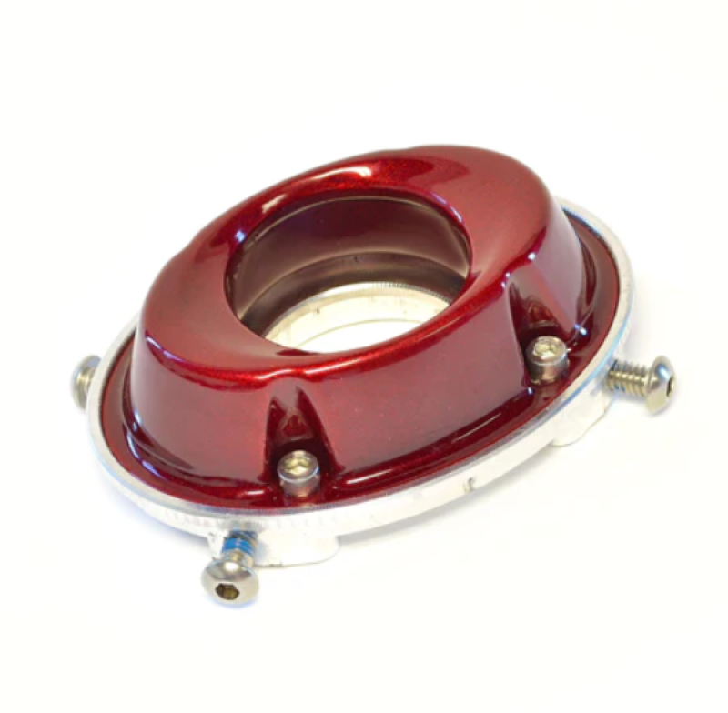 Big Gun EVO R Sideways End Cap Assembly - Red Powersports Exhausts Big Gun