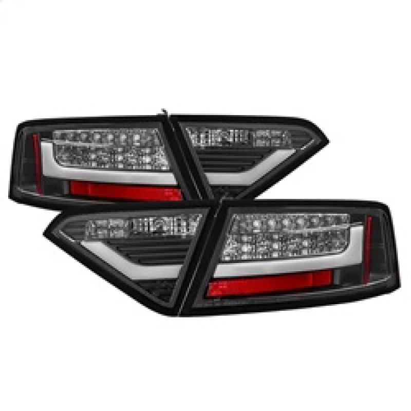 Spyder Audi A5 08-12 LED Tail Lights Black ALT-YD-AA508-LED-BK Tail Lights SPYDER