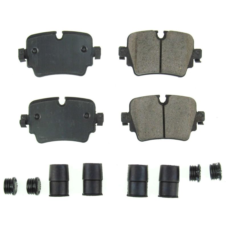 Power Stop 14-19 Jaguar F-Type Rear Z17 Evolution Ceramic Brake Pads w/Hardware Brake Pads - OE PowerStop