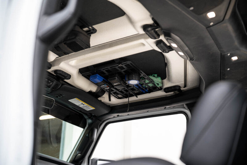 DV8 Offroad 2018-2025 Jeep Wrangler JL Roof Mount for 15In x 12In Molle Panel Exterior Trim DV8 Offroad