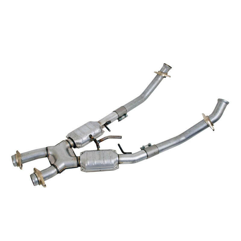 BBK 94-95 Mustang 5.0 High Flow X Pipe With Catalytic Converters - 2-1/2 Catback BBK