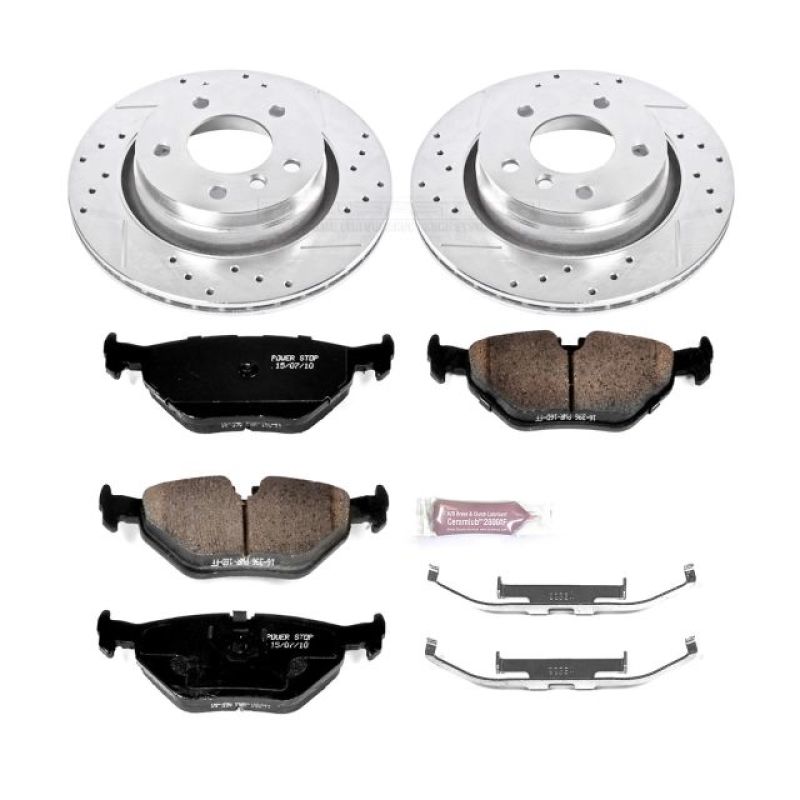 Power Stop 2000 BMW 323i Rear Z23 Evolution Sport Brake Kit Brake Kits - Performance D&S PowerStop