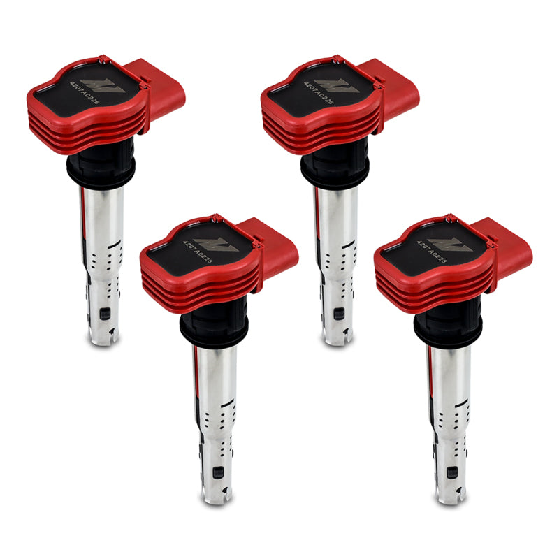 Mishimoto 06-08 VW/Audi Four Cylinder Ignition Coil Set Stock Replacement Ignition Mishimoto
