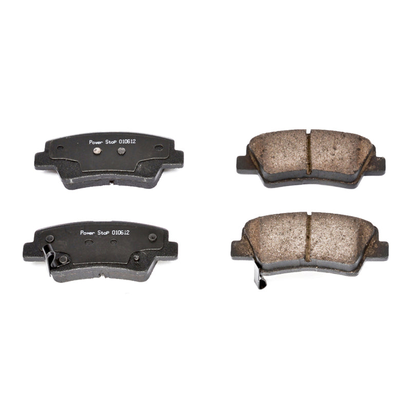 Power Stop 12-19 Hyundai Accent Rear Z16 Evolution Ceramic Brake Pads Brake Pads - OE PowerStop