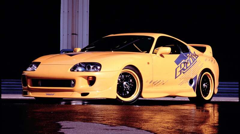 GReddy Aero 1993-1997 Toyota Supra JZA80 Rear Wing Spoiler Spoilers GReddy