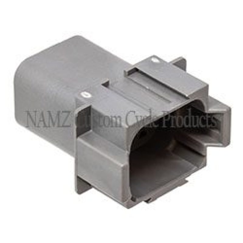 NAMZ Deutsch DT Series 8-Wire Receptacle & Wedgelock - Gray (HD 72128-94GY) Wiring Connectors NAMZ